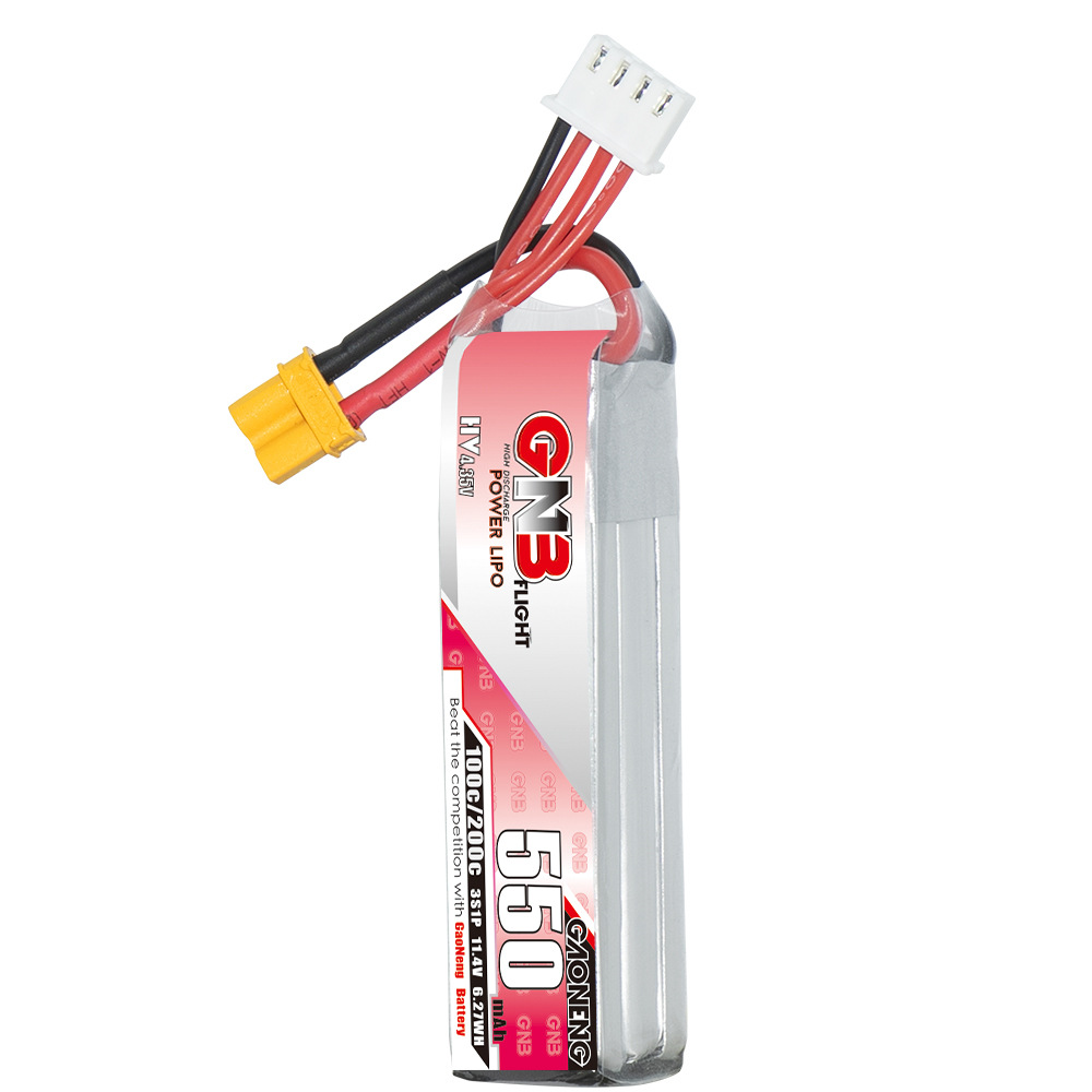 GNB HV 11.4V 550mAh 100C/200C  - Drone Battery Plate avis et prix