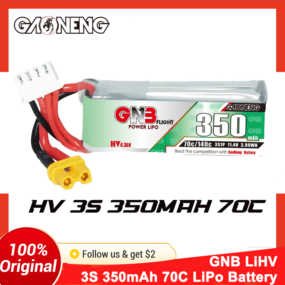 Batterie LiPo Gaoneng GNB 350m - Drone Battery Li-Ion avis et prix