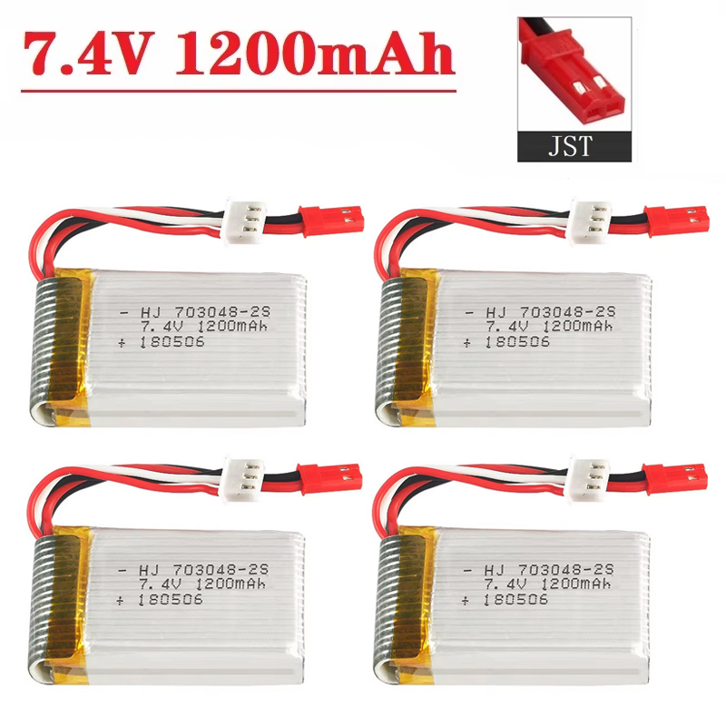 Batterie Lipo 2S 7,4V 1200mAh  - Drone Battery Li-Ion avis et prix