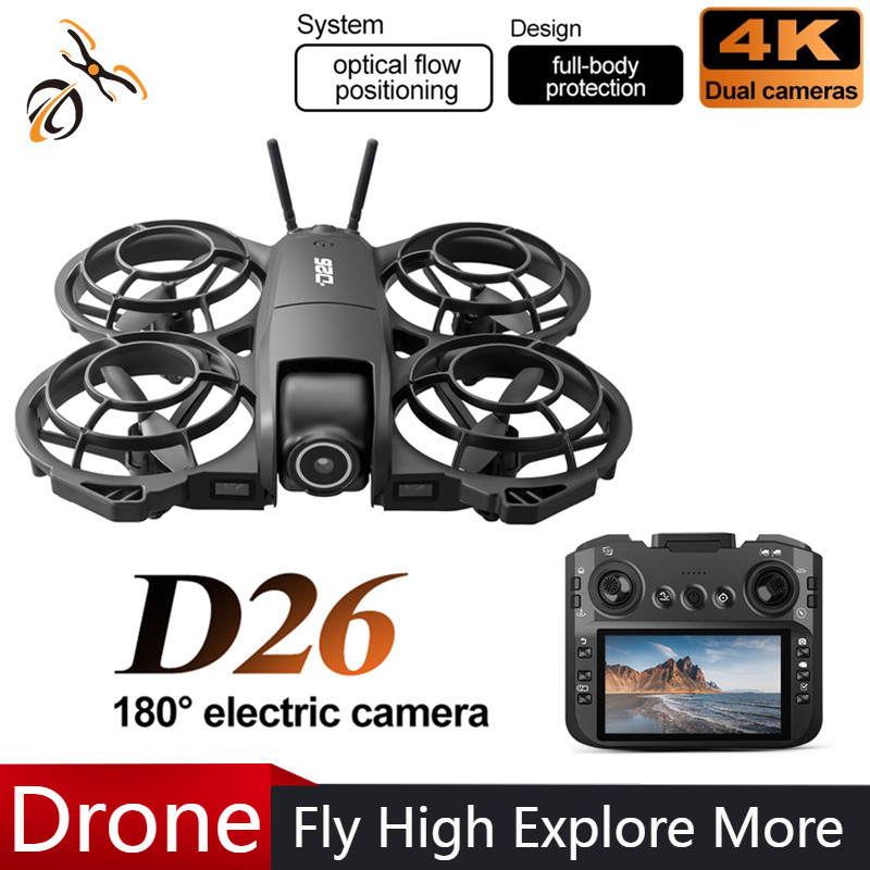 Drone D26 4K Aérien HD 180 °   - Drone Battery Balance Charger avis et prix