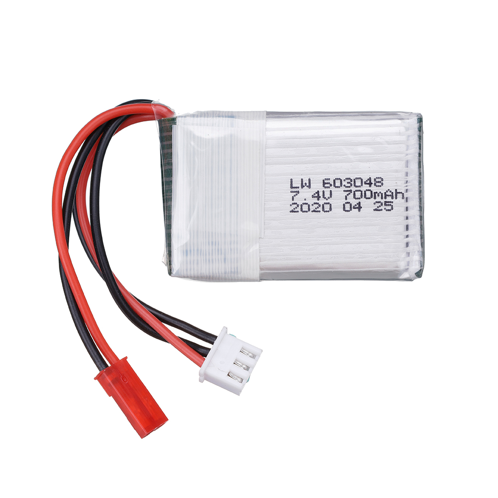 Batterie Lipo 7.4V 700mAh 25c  - Drone Battery Connector avis et prix